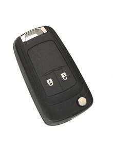 京宇琴适用于雪佛兰科鲁兹景程乐风科迈罗英帕拉欧宝沃克斯豪尔英仕格雅雅斯特拉赛飞利HU100刀片折叠遥控车钥匙壳 - 黑色 - 查看 5