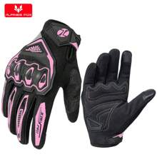 ALPINES FOX Motorcycle Gloves Men Women Touchscreen Anti-Slip Motorbike Cycling Outdoor Riding Summer Breathable Moto Racing Gloves