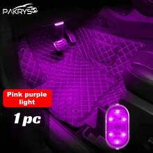 PAKRYS 2pcs LED Car Interior Lights With Touch Sensor - Strong Adhesive/Magnetic Mount, Multiple Colors (White, Blue, Green, Purple), Portable Reading Ceiling Lamp - one-size - View 14