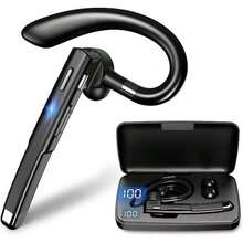 YYK520挂耳式无线蓝牙耳机5.3免提ENC通话降噪开车单耳商务耳机