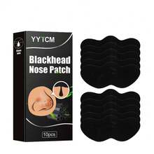 5片/10片/20片/30片/50片/100片装 黑头去除鼻贴 - 黑色 - 查看 18