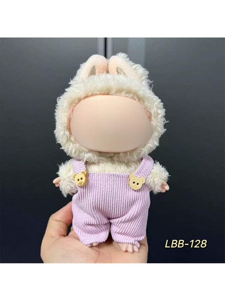 Set Di Vestiti Per Bambole Da 17 Cm – Abbigliamento Casual Con Cappuccio E Accessori – Adatto Per Collezionisti E Giochi (colore Grigio, Bambola Esclusa)