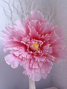 15.7in Artificial Large Peony Flower Wedding Background Arch Decoration Fake Flower Shopping Mall Window Display Studio Props - phong cách 2 - Xem 1