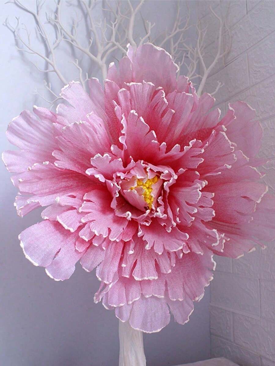 15.7in Artificial Large Peony Flower Wedding Background Arch Decoration Fake Flower Shopping Mall Window Display Studio Props - phong cách 2 - Xem 1