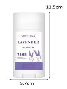 عود مزيل العرق المعطر برائحة الخزامى 75 مل، للإبط والرقبة والجسم والقدمين، يوفر نضارة لمدة 48 ساعة، مناسب للاستخدام الخارجي في الصيف، هدية رائعة