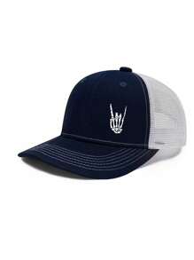 1 pièce Casquette de baseball réglable unisexe pour chauffeur de camion, convient pour le port quotidien, les voyages extérieurs, la randonnée, les cadeaux, les vacances, les fêtes