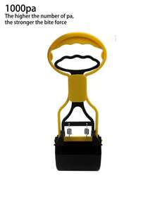 1pc Multi-Color Pet Poop Scoop, Pet Cleaning Tool, Portable Dog Waste Picker, Clip-On Design, Battery-Free, Plastic Material, Essential For Pet Waste Management, Must-Have For Walking Dogs - Multicolor - View 20