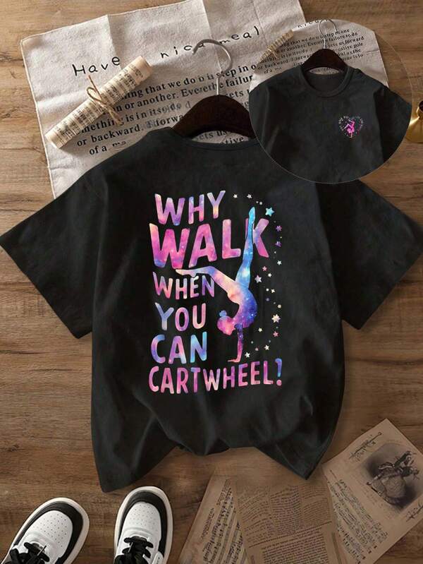Colorful Font Printed Patterns, Women's Short Sleeves, Women's Tops, Summer Comfortable And Versatile Short Sleeves, Plus Size Short Sleeves,Plus Size Women Clothes,Plus Size Tops,Plus Size Summer Clothes,Going Out Tops Women,Holiday Outfits Night,Inawly,Tops Damen,Summer Holiday,Cute Tops,Graphic Tees Women,Summer Tops,Tops For Women,Crop Tops Women,Summer Tops For Women,