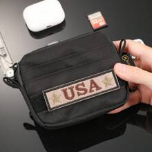 Storage A3 EDC Pouch Organizer Nylon Multi-Functional Utility Small Tool Pocket Multi-Purpose EDC Storage Pouch Nylon Compact Organizer For Daily Carry For Men Wallet Mini Wallet Purse Wallet Coin Wallet