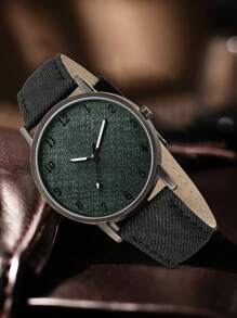 3 PEÇAS Conjunto de Relógios Masculinos Estilo Minimalista de Negócios, Mostrador Digital com Escala, Relógio de Quartzo, Adequado para Combinação de Roupas Diárias, Presente de Férias Perfeito para Ele