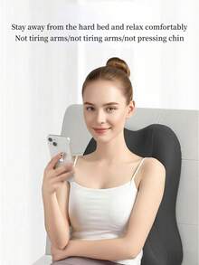 加热七合一多功能舒适枕头：非常适合俯卧睡眠（无颈部拉伤）、在床上/床头板上休息（阅读/电话）、膝上型办公桌（平板电脑/笔记本电脑）、腰部支撑（办公室/椅子）、腿部抬高（循环）；为下背部疼痛、腹部不适（怀孕/月经）和肌肉僵硬提供舒缓的温暖 - 非常适合孕妇、办公室工作人员、俯卧睡眠者和慢性疼痛患者。 - 彩色 - 查看 9