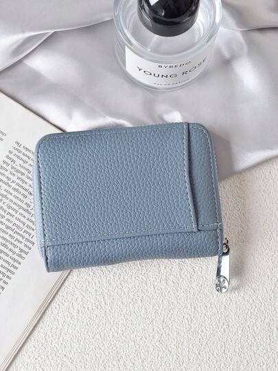 新款男女通用日式风琴褶多卡位零钱包简约大容量拉链钱包女钱包迷你钱包小钱包可爱钱包