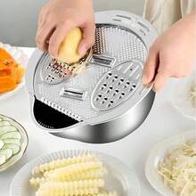 [ Customer Favorite ] Stainless Steel Kitchen Spoon - Multi Purpose Drain Basket, Suitable For Rice, Fruits, And Vegetables - Food Safety, Perfect Choice For Home Cooking - 銀色 - 查看 8