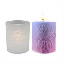 DIY Crystal Dropper Mold, Cylindrical Candle Mold, Dropper Ornament, Silicone Mold