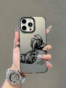 1pc Boxing Champion Themed Personalized Phone Case, New Transparent Soft Edge High-End Hard Phone Case, Durable Anti-Fall Phone Case Compatible With IPhone 17/17 Air/17 Pro/17 Pro Max, Galaxy, 13, 15, 16 ProMax, Phones,International Version, Not The Domestic Version - Multicolor - View 3