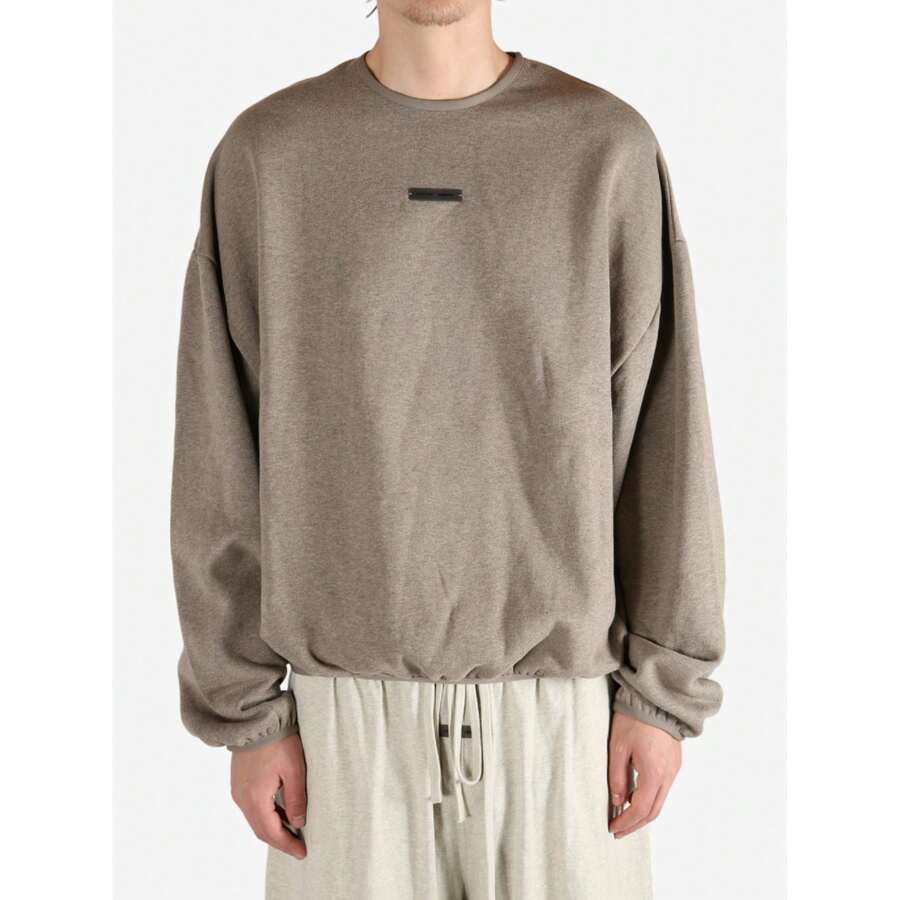 Fear of God Essentials - Men Classic Fit LS T-Shirts - TIMBER - View 1