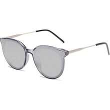 Lentes De Sol Mujer Hombre Marco Redondo - Gris/Plateado - Ver 11