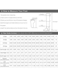 Women's Knee High Boots And Pull On Fall Weather Boots, Ladies' Fashion And Comfortable Walking Boots, Zippers Boots, And Flats - Black/PU - View 10