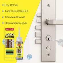 Dry Lubricant Powder For Lock Core, Fine Texture Non-Sticky Powder For Smooth Key Insertion, Long-Lasting Anti-Rust And Anti-Sticking