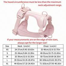 [极致舒适] 16 种颜色可调节狗背带加厚双层衬垫，防风保暖，适合秋冬季，柔软舒适，非常适合宠物护理，适合小型中型大型犬的全尺寸（XS-XL），户外散步和旅行宠物背心，四季使用