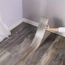 15/30 pezzi Cycleader Piastrelle adesive per pavimenti in finto legno vintage, in PVC opaco IXPE antiscivolo, adatte per progetti fai-da-te, resistenti all'usura e all'olio, ideali per cucina, piastrelle per arredamento, camere da letto, soggiorni, pavimenti in legno, cucine e decorazioni per la casa, materiali da costruzione