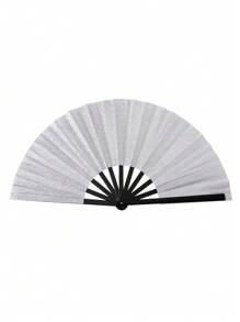 Large Glitter Fan For Line Dancing, Folding Fan,Women Hand Fan Retro Spanish Style Folding Hand Fan,13-Inch Boots On The Floor, Folding Hand Fan For EDM, Music Festival, Hot Flashes, Party, Decoration,Weddings And Dance Parties,Teacher's Day, Wedding Season, Graduation Season, Gifts For Family And Friends