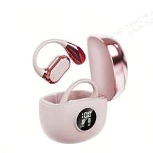 原装无线 Q17 开放式蓝牙耳机，电池续航时间长，佩戴舒适，蓝牙耳机 - 掛耳式數位耳機粉17 - 查看 11