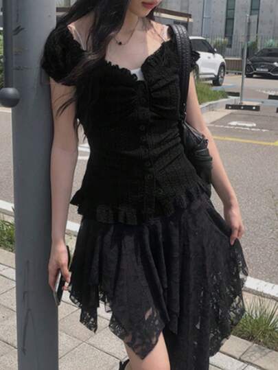 纯色短款背心，性感女士修身塑身衣，夏季新品