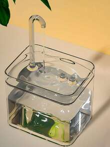 50.72盎司自动宠物饮水器 - 为猫和小型犬提供新鲜过滤水源 - 适合室内使用 - 彩色 - 查看 8