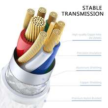 C01Pro Coiled USB C Cable For Gaming Keyboard,Nylon Braided Mechanical Keyboard Cable With Detachable Metal Aviator,Double-Sleeved,Pro Custom Type C Charging Keyboard Cable - 彩色 - 查看 7