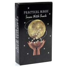Set divinatorio esoterico - Mazzo di carte oracolo premium ispirato alla luna con simbolismo botanico per studi mistici universitari