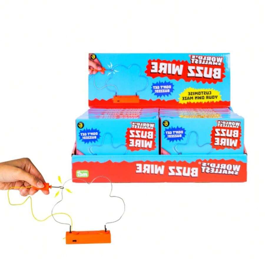 World's Smallest Buzz Wire Game - Mini Handheld Electric Circuit ...