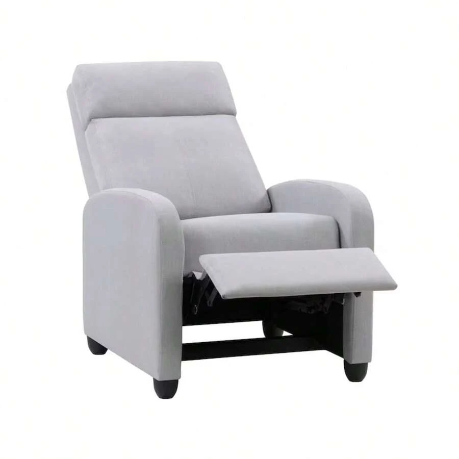 Sillón Reclinable Niza - Gris Claro - Ver 1