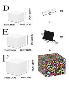 Conjunto de 6/1 peças de suporte para bolo em acrílico branco, suporte para bolo em acrílico de 3 a 8 polegadas, suporte para bandeja de bolo, caixa de armazenamento, adequado para cupcakes e bolos redondos, suporte para exposição branco, fundo oco, suporte elegante para exposição de sobremesas, caixa para exposição de bolos, adequado para festas, casamentos, reuniões, cupcakes, doces, multifuncional, sem necessidade de energia, adequado para férias, praia, coleção de banheiro