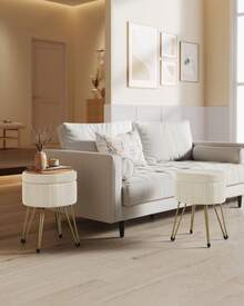 SONGMICS Storage And Organizer Bins - White - View 3