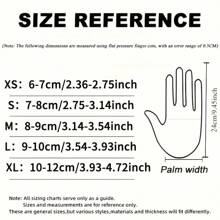 100 sztuk różowych i czarnych jednorazowych rękawiczek nitrylowych - bez lateksu i pudru, odpowiednie do kuchni, sprzątania, salonu paznokci, stylizacji włosów i narzędzi - dostępne rozmiary XS/S/M/L