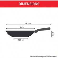 Crepera de 25-Fal Everyday Negro con Antiadherente Easy Plus con Thermo-Señal y de baquelita, - 28 centímetros - Ver 11