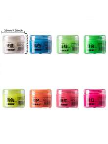Bộ 8 màu, 20ml/60ml, sơn phát quang độ bão hòa cao, chống thấm nước và bền lâu, dùng để trang trí DIY trên đá, gỗ, vải bố và nhiều chất liệu khác, dụng cụ nghệ thuật cao cấp cho cả trong nhà và ngoài trời. - Một cỡ - Xem 14