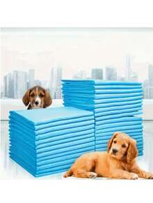 20片/100片狗狗一次性尿垫，狗尿布高吸水宠物笼垫小狗如厕训练垫
