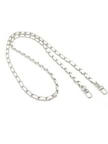 1 件 PU 皮革包链配件，120 厘米长金属和皮革链条手机挂绳，斜挎包链条肩带，便携包配件替换配件，DIY 手工可拆卸肩带，手柄肩金属替换链包零件配件 - 彩色 - 查看 7