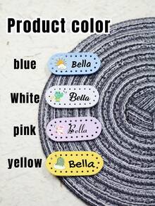 Custom Name Daycare Labels,Personalized Name Labels,Customized Cartoon Pattern Labels,Customizable Birthday Gifts,Name Tags,Suitable For Sewing On Garments,Quilts,Backpacks,Hats,Dolls,Stationery,Birthday Gifts,Anniversaries,Back To School Supplies,School,Friends,Students,Mother,Family - Style a - View 5