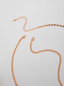 1pc Bohemia Headband Shell Crystal Hair Jewelry Women Metal Head Chain Headpiece For Party (Handmade Chains Are Cut According To Size, With Varying Numbers Of Rhinestones And Shells )