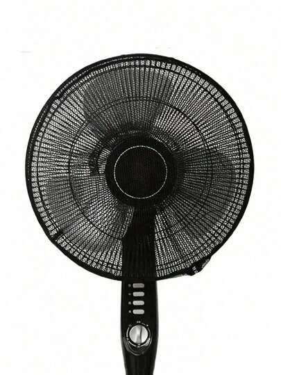 6个装风扇防尘罩，通用全覆盖圆形立式风扇保护罩，适用于学校、办公室、家庭、旅行、包袋、储物盒等，颜色随机。