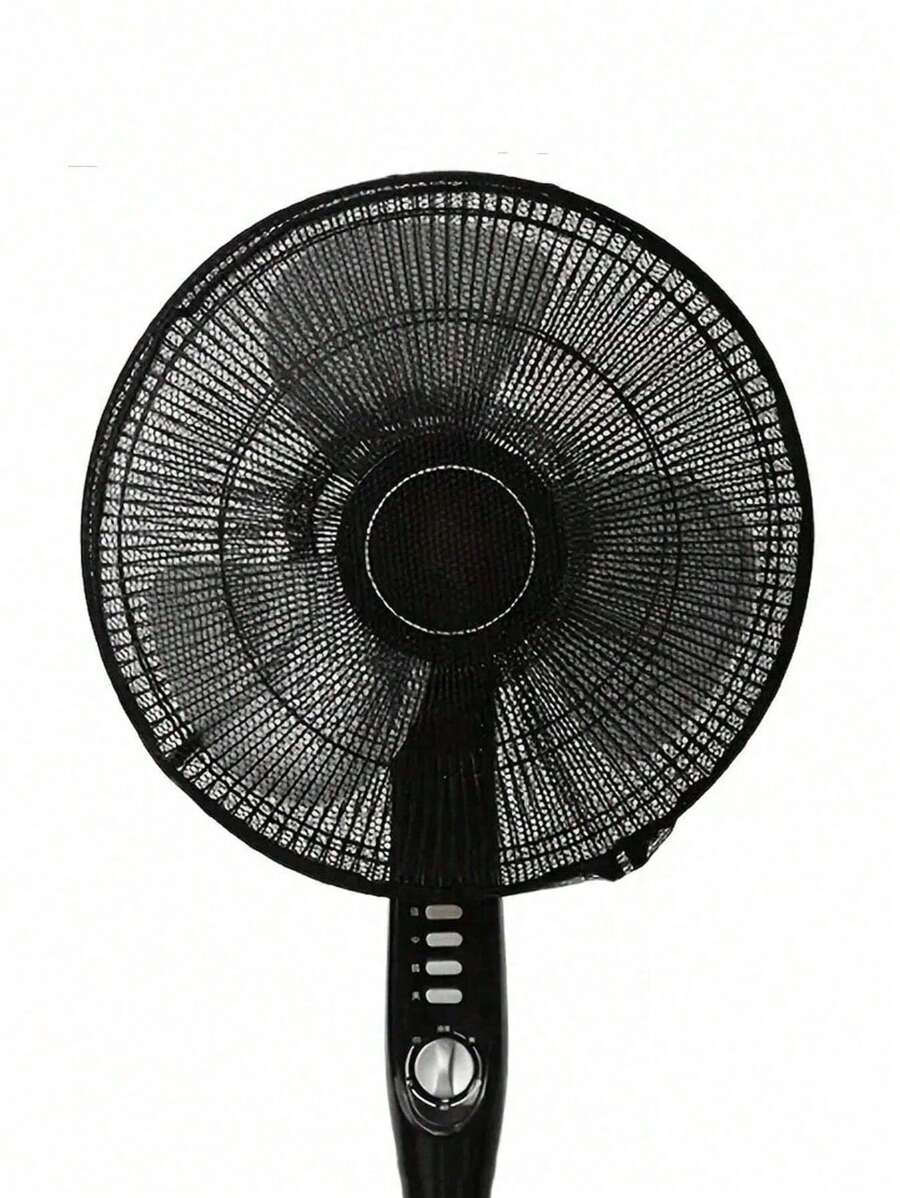 6个装风扇防尘罩，通用全覆盖圆形立式风扇保护罩，适用于学校、办公室、家庭、旅行、包袋、储物盒等，颜色随机。