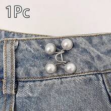 4pcs Adjustable Invisible Belt Set For Women - Instant Buckle Waist Cincher With Sparkle Decor, Suitable For Jeans And Casual Pants - Accessory