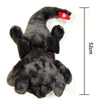 Universal Pictures ​​ Officially Licensed Toothless Sleeping Dragon Plush Pillow - Soft Cuddly Healing Design, Birthday Gift For Kids & Dragon Lovers