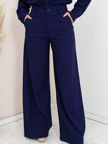 SHIRT AND PANTS SET - 寶藍色 - 查看 4