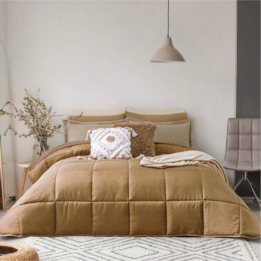 Concord ESSENTIAL DUVET - Caramel - 查看 1