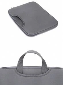 1 件 13.3/14/15.4/15.6/16/17 英寸纯色休闲笔记本电脑内胆包 - 彩色 - 查看 10