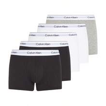 Calvin Klein TRUNK 5PK - Black, White, Beige - View 1